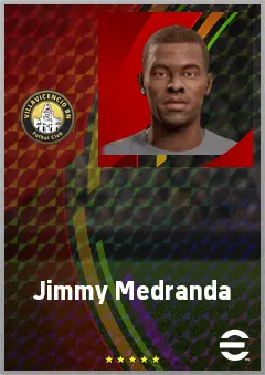 Jimmy Medranda eFootball 2026 player card, 70 OVR LB