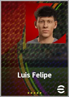 Luis Felipe eFootball 2026 player card, 71 OVR DMF