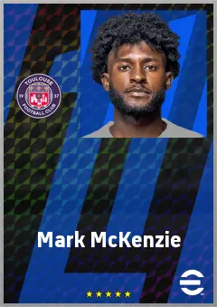 Mark McKenzie eFootball 2026 player card, 73 OVR CB