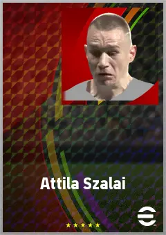 Attila Szalai eFootball 2026 player card, 71 OVR CB