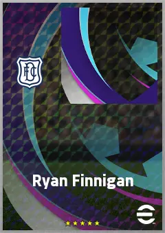 Ryan Finnigan eFootball 2026 player card, 66 OVR CMF