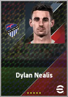 Dylan Nealis eFootball 2026 player card, 71 OVR RB