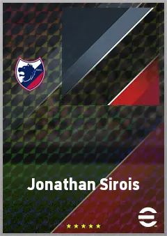 Jonathan Sirois eFootball 2026 player card, 71 OVR GK