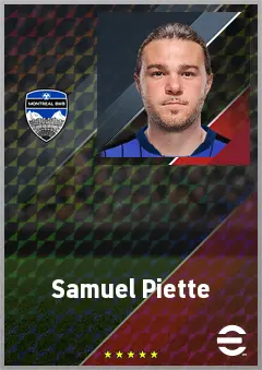 Samuel Piette eFootball 2026 player card, 71 OVR DMF