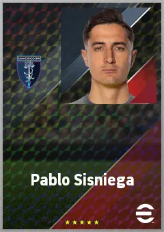 Pablo Sisniega eFootball 2026 player card, 73 OVR GK