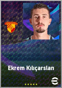 Ekrem Kılıçarslan eFootball 2026 player card, 65 OVR GK