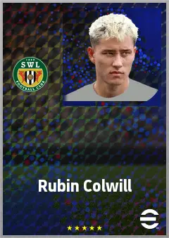 Rubin Colwill eFootball 2026 player card, 70 OVR AMF