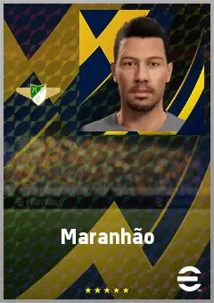 Maranhão eFootball 2026 player card, 66 OVR CF