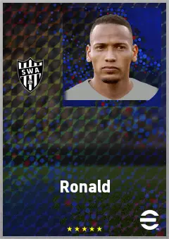 Ronald eFootball 2026 player card, 70 OVR RMF
