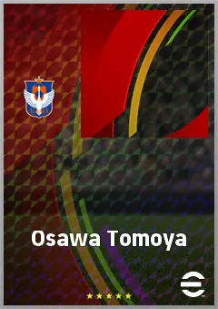 Osawa Tomoya eFootball 2026 player card, 66 OVR CF