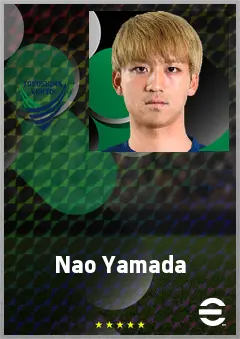 Yamada Nao eFootball 2026 player card, 68 OVR CB