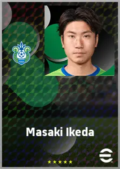 Ikeda Masaki eFootball 2026 player card, 69 OVR AMF