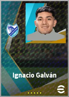 Ignacio Galván eFootball 2026 player card, 70 OVR LB