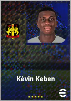 Kévin Keben eFootball 2026 player card, 69 OVR CB
