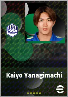 Yanagimachi Kaiyo eFootball 2026 player card, 64 OVR AMF