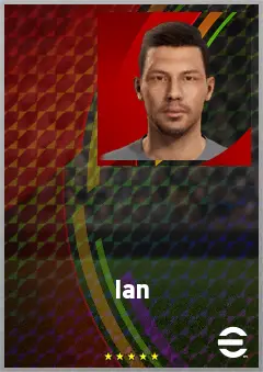 Ian eFootball 2026 player card, 66 OVR CB