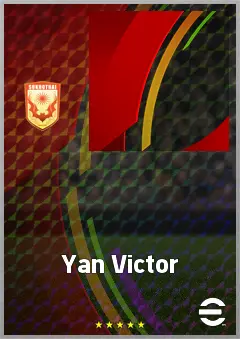Yan Victor eFootball 2026 player card, 66 OVR CB