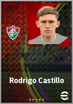 Rodrigo Castillo eFootball 2026 player card, 74 OVR CF
