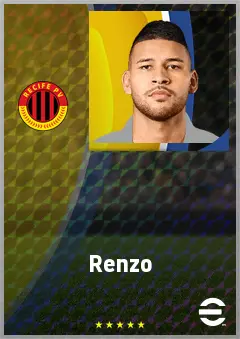 Renzo eFootball 2026 player card, 66 OVR CB