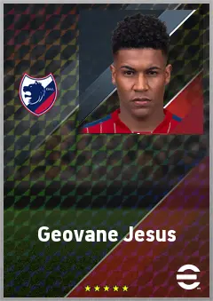 Geovane Jesus eFootball 2026 player card, 70 OVR RB