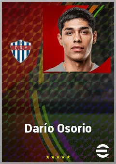 Darío Osorio eFootball 2026 player card, 73 OVR RWF