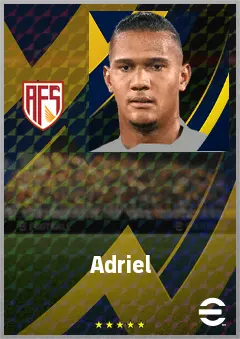 Adriel eFootball 2026 player card, 72 OVR GK