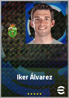 Iker Álvarez eFootball 2026 player card, 71 OVR GK