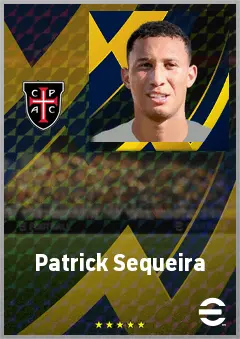 Patrick Sequeira eFootball 2026 player card, 71 OVR GK