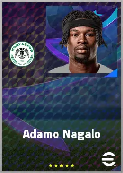 Adamo Nagalo eFootball 2026 player card, 71 OVR CB