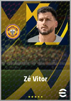 Zé Vitor eFootball 2026 player card, 71 OVR CB