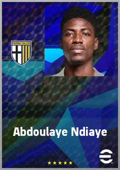 Abdoulaye Ndiaye eFootball 2026 player card, 70 OVR CB