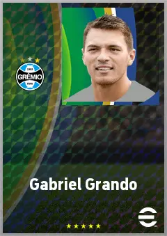 Gabriel Grando eFootball 2026 player card, 74 OVR GK