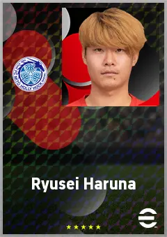 Haruna Ryusei eFootball 2026 player card, 66 OVR GK