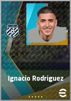 Ignacio Rodríguez eFootball 2026 player card, 71 OVR CMF