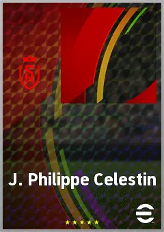 J. Philippe Celestin eFootball 2026 player card, 65 OVR CB
