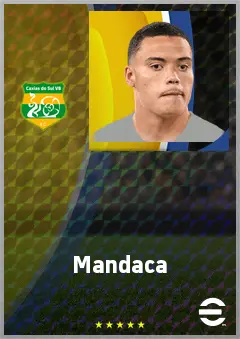 Mandaca eFootball 2026 player card, 72 OVR CMF