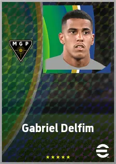 Gabriel Delfim eFootball 2026 player card, 68 OVR GK