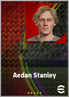 Aedan Stanley eFootball 2026 player card, 70 OVR LB