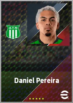 Daniel Pereira eFootball 2026 player card, 74 OVR CMF