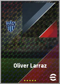 Oliver Larraz eFootball 2026 player card, 69 OVR CMF
