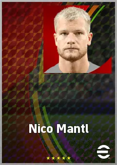 Nico Mantl eFootball 2026 player card, 70 OVR GK