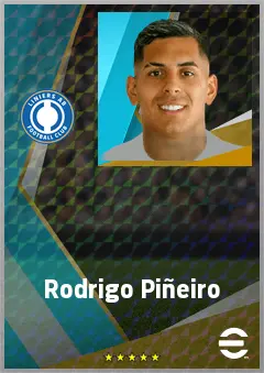 Rodrigo Piñeiro eFootball 2026 player card, 71 OVR RWF