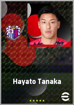 Tanaka Hayato eFootball 2026 player card, 68 OVR CB