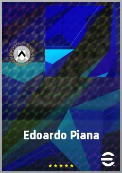 Edoardo Piana eFootball 2026 player card, 66 OVR GK