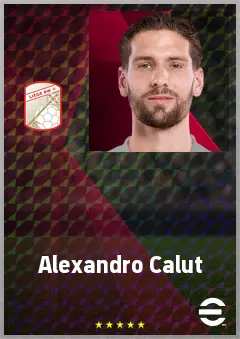 Alexandro Calut eFootball 2026 player card, 66 OVR LB