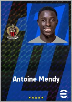 Antoine Mendy eFootball 2026 player card, 70 OVR RB