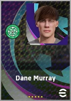 Dane Murray eFootball 2026 player card, 67 OVR CB
