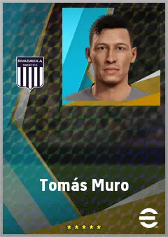 Tomás Muro eFootball 2026 player card, 67 OVR AMF