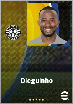 Dieguinho eFootball 2026 player card, 70 OVR CMF