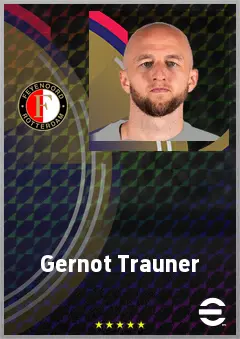 Gernot Trauner eFootball 2026 player card, 73 OVR CB